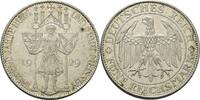 Weimarer Republik 5 Reichsmark 1929 E 1000 Jahre Burg und Stadt Meißen G... 375,00 EUR  + 15,90 EUR frais d'envoi