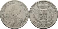 Württemberg Konventionstaler 1760 Karl Eugen (1744-1793) Kr., Rf., ss 320,00 EUR  + 15,90 EUR frais d'envoi