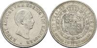 Hannover Taler 1838 Ernst August (1837-1851) Rf., Kr., part. fleckig, TTB
