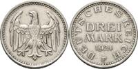 Weimarer Republik 3 Mark 1924 F Kursmünze Rf., Kr., ss-vz 80,00 EUR  + 15,90 EUR frais d'envoi
