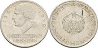 Weimarer Republik 3 Reichsmark 1929 G Zum 200. Geburtstag von Gotthold E... 80,00 EUR  + 15,90 EUR frais d'envoi
