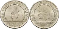 Weimarer Republik 3 Reichsmark 1929 F Zum 10. Jahrestag der Weimarer Rei... 70,00 EUR  + 15,90 EUR frais d'envoi