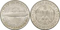 Weimarer Republik 3 Reichsmark 1930 A Zum Weltflug des Graf Zeppelin 192... 110,00 EUR  + 15,90 EUR frais d'envoi