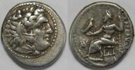 Kingdom of Macedon AR Drachm Alexander III (the Great) -