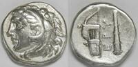 Ionia AR Hemidrachm Erythrai -