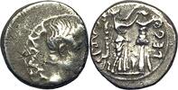 Roman Empire Quinarius c. 25-23 BC. Augustus, quinarius, Emerita, Spain. ss 120,00 EUR prix TTC + 7,00 EUR frais d'envoi