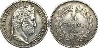 France 1/4 franc France, Louis-Philippe I, 1/4 franc, 1838, Paris, presque SUP -