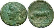Ancient Greece Ae Sicile, Syracuse, Agathocles, magnifique Ae !!! -