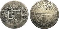 Spain 2 reales 1724 AD. Espagne, Louis I, 2 reales, 1724, Madrid. Rare ! ss 200,00 EUR  + 7,00 EUR frais d'envoi