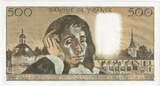 France 500 Francs 1968 Pascal, 1968-01-04, U.5 TTB+