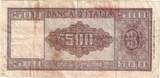 Italie 500 Lire 1947 1947-08-14 TB+