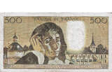 France 500 Francs 1968 Pascal, G.5, Fayette:71.1 TB+