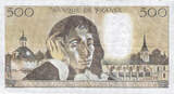 France 500 Francs 1985 Pascal, Z.230, Fayette:71.33 TTB