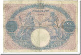 France 50 Francs Bleu et Rose, 1900-01-29, Fayette:14.12, KM:64b B+