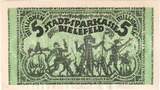 Allemagne 5 Millionen Mark 1923 Bielefeld, 1923-08-11 SPL