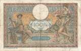 France 100 Francs 1909 Luc Olivier Merson, O.929, Fayette:23.01, KM:71a TB+