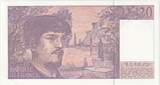 France 20 Francs 1991 Debussy, W.034 SPL