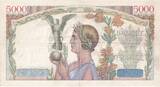 France 5000 Francs 1934 Victoire, 1934-11-08, T.1 TTB+