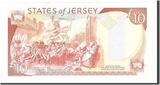 Jersey 10 Pounds 2000 Billet, Undated, KM:28a NEUF