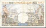 France 1000 Francs 1940 Billet, 1941-02-06, Fayette:39.4, KM:96b TTB