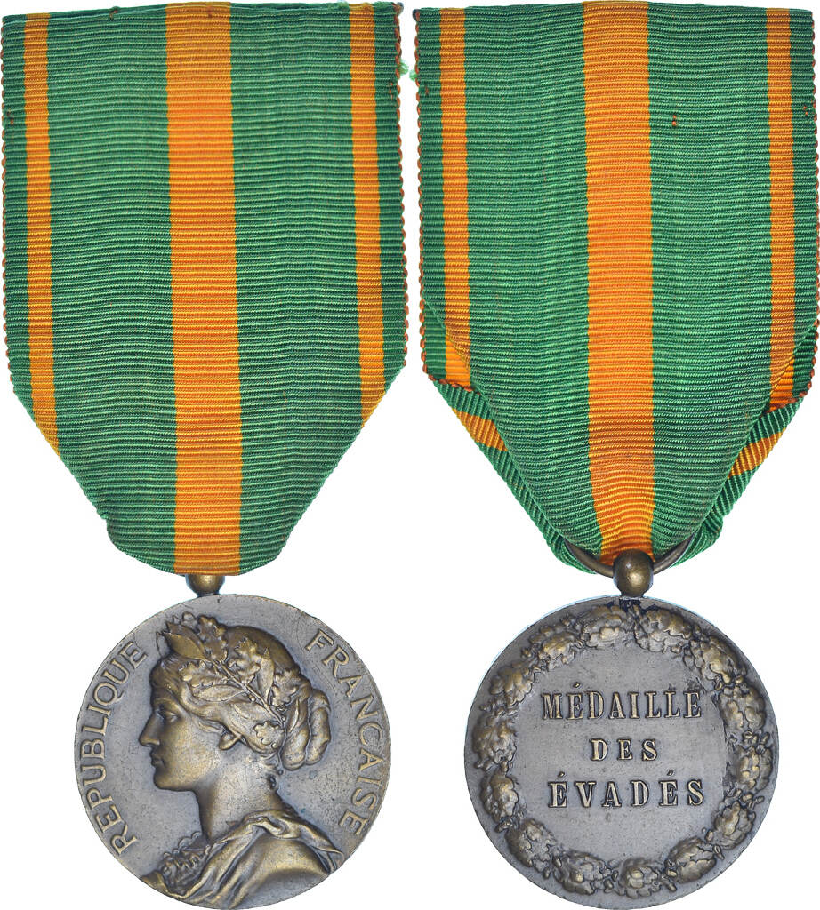 French Medaille Des Evades