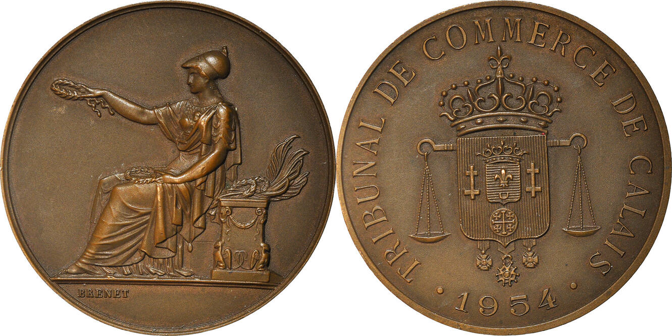 LOUIS-PHILIPPE Ier Médaille, Tribunal civil fme_974442 Médailles