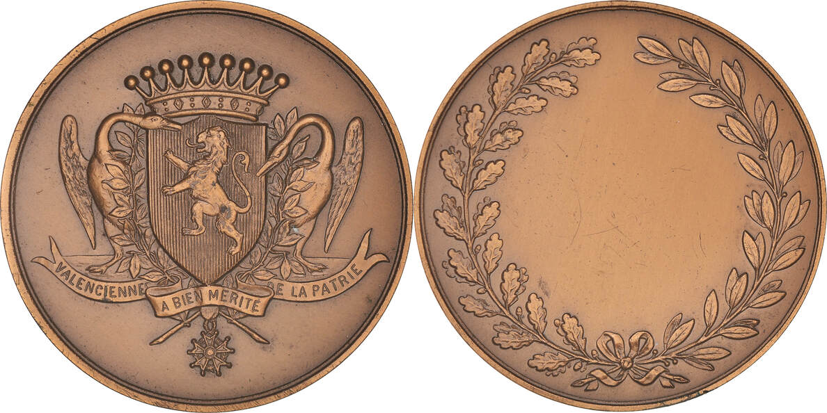 MEDAILLE LILLE A Bien Merite De La Patrie EUR 39,00 - FR