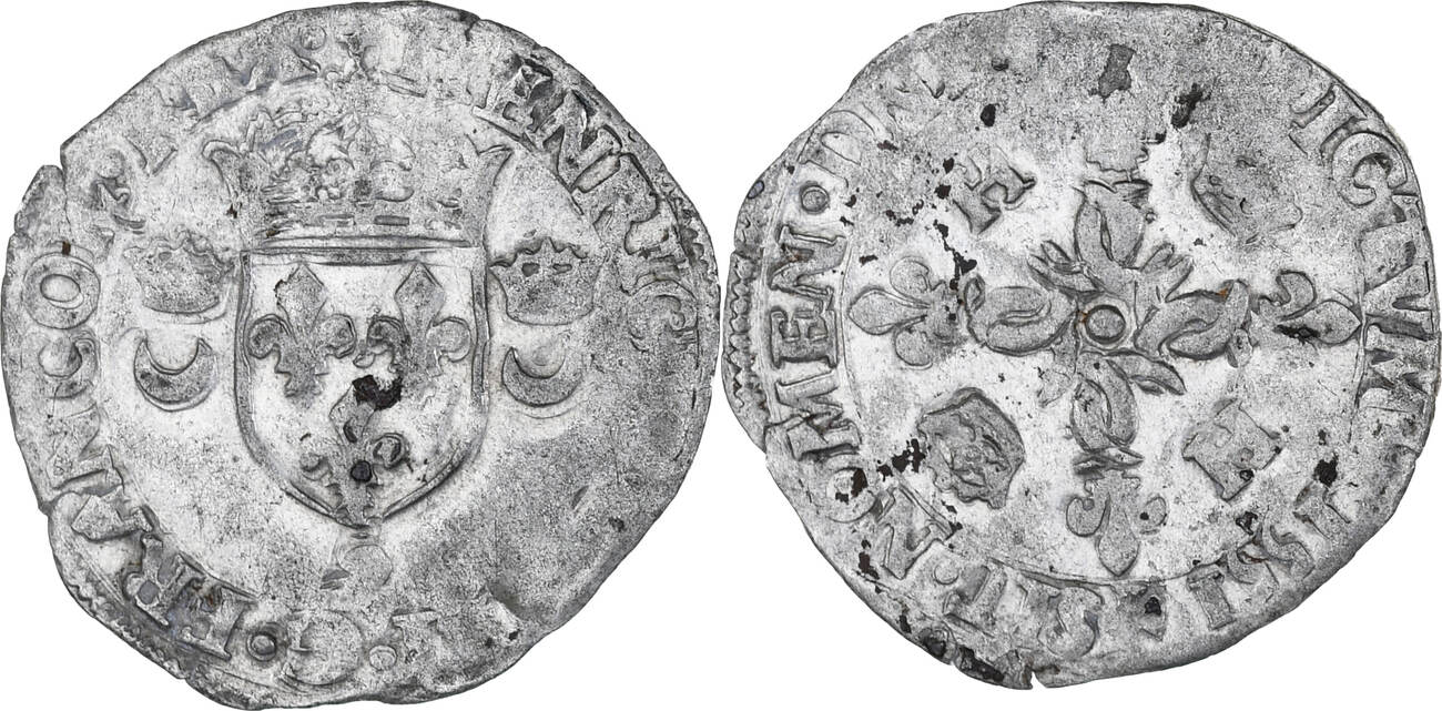 Douzain Henri II – Monnaie Royale Française D'époque