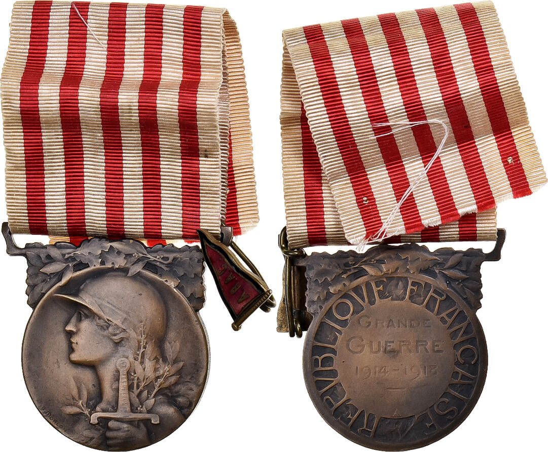Médaille commémorative Grande guerre 14/18 - Collection