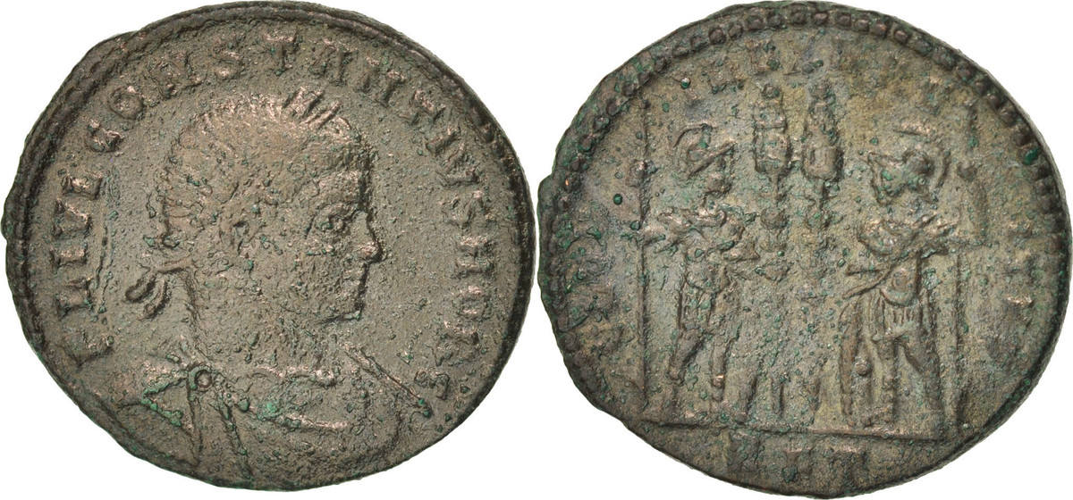 Древний рим купить. Фоллис Траяна. Констанций II. Констанций II монеты.