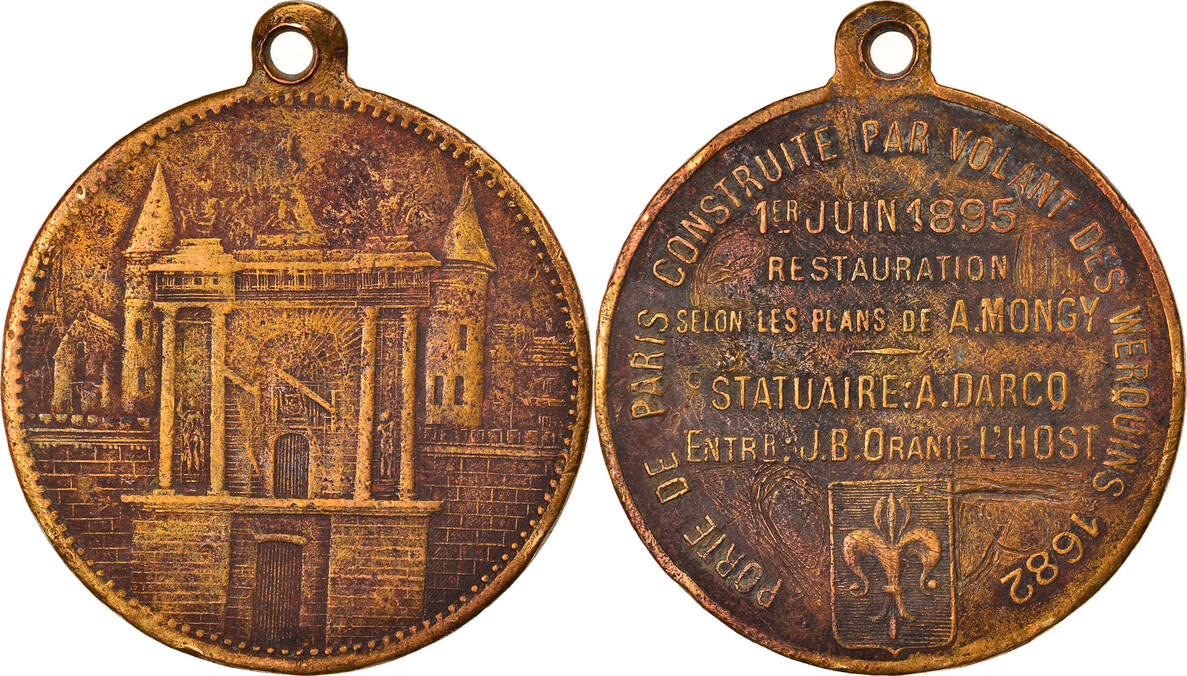 Porte médaille -  France