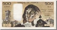 France 500 Francs Billet, 500 F 1968-1993 ''Pascal'', 1969-01-02 -