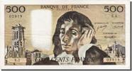France 500 Francs Billet, 500 F 1968-1993 ''Pascal'', 1968-01-04 -