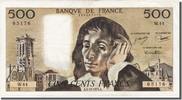 France 500 Francs Billet, 500 F 1968-1993 ''Pascal'', 1974-12-05 -