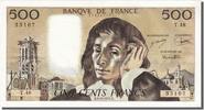 France 500 Francs Billet, 500 F 1968-1993 ''Pascal'', 1974-12-05 -