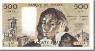 France 500 Francs Billet, 500 F 1968-1993 ''Pascal'', 1977-02-03 -