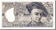 France 50 Francs Billet, 50 F 1976-1992 ''Quentin de La Tour'' -