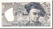 France 50 Francs Billet, 50 F 1976-1992 ''Quentin de La Tour'' -