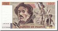France 100 Francs Billet, 100 F 1978-1995 ''Delacroix'' -