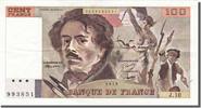 France 100 Francs Billet, 100 F 1978-1995 ''Delacroix'' -
