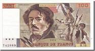 France 100 Francs Billet, 100 F 1978-1995 ''Delacroix'' -