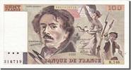 France 100 Francs Billet, 100 F 1978-1995 ''Delacroix'' -