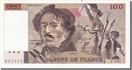France 100 Francs Billet, 100 F 1978-1995 ''Delacroix'' -