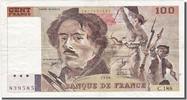 France 100 Francs Billet, 100 F 1978-1995 ''Delacroix'', KM:154e -