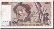France 100 Francs Billet, 100 F 1978-1995 ''Delacroix'', KM:154e -