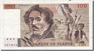France 100 Francs Billet, 100 F 1978-1995 ''Delacroix'', Fayette:69 -