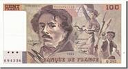 France 100 Francs Billet, 100 F 1978-1995 ''Delacroix'', Fayette:69 -