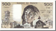 France 500 Francs Billet, 500 F 1968-1993 ''Pascal'', 1981-01-08 -