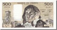 France 500 Francs Billet, 500 F 1968-1993 ''Pascal'', 1981-07-02 -