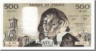 France 500 Francs Billet, 500 F 1968-1993 ''Pascal'', 1983-06-02 -